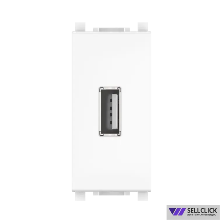 Розетка USB 2.0 тип А CADUCEUS ALING EXPERIENCE для скрытой проводки, для зарядки 1-го устройства