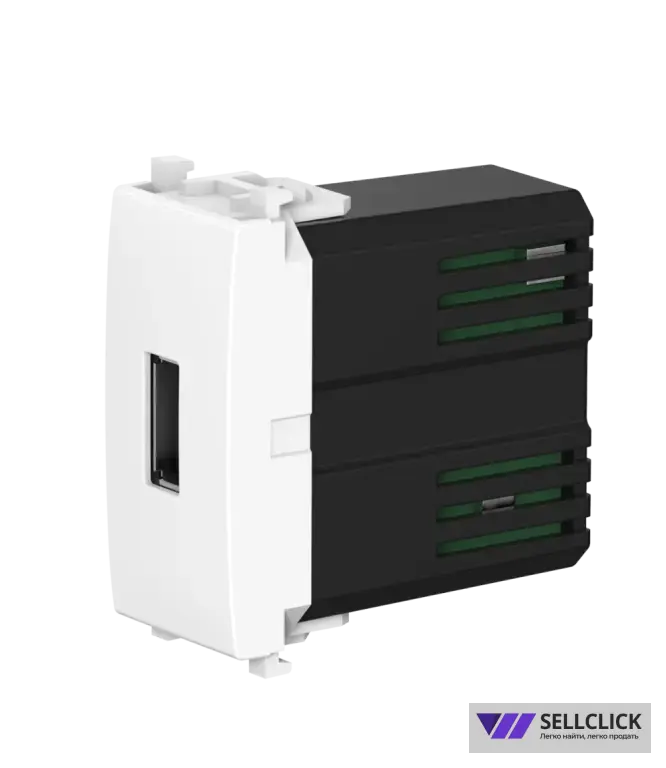Розетка USB 2.0 тип А CADUCEUS ALING EXPERIENCE для скрытой проводки, для зарядки 1-го устройства