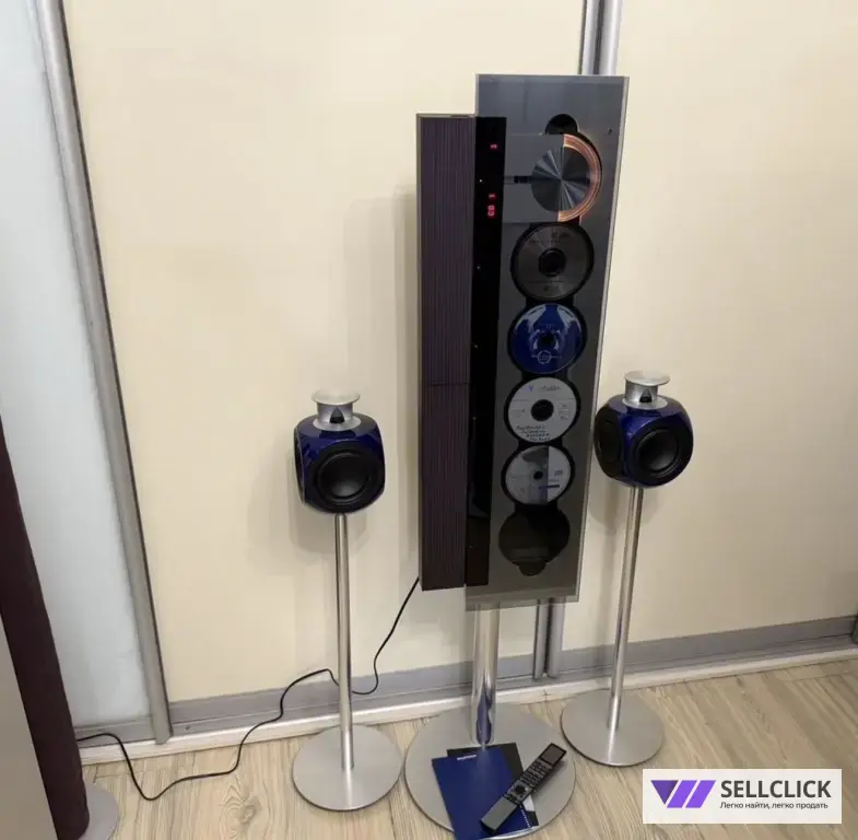 B&O beosound 9000 + beolab 3 blue