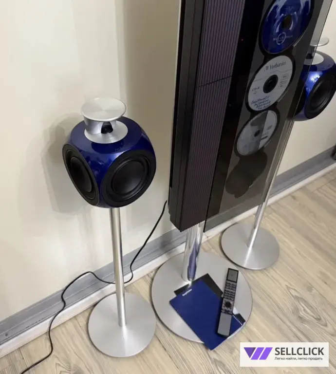 B&O beosound 9000 + beolab 3 blue