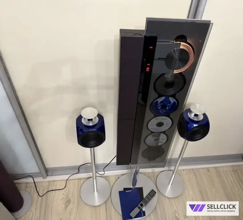 B&O beosound 9000 + beolab 3 blue