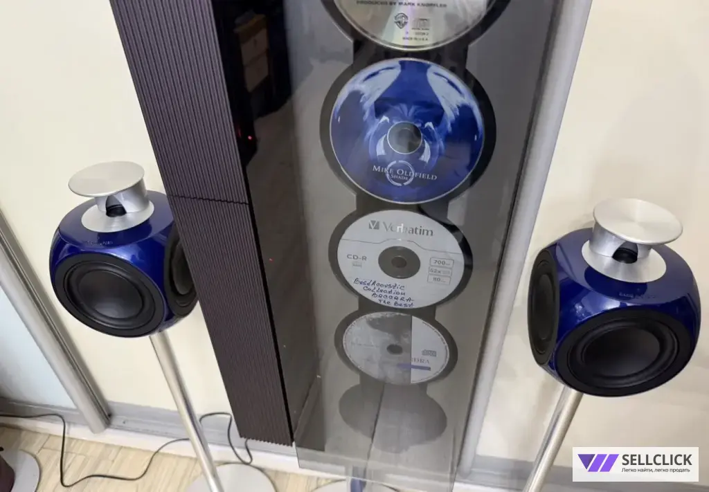 B&O beosound 9000 + beolab 3 blue