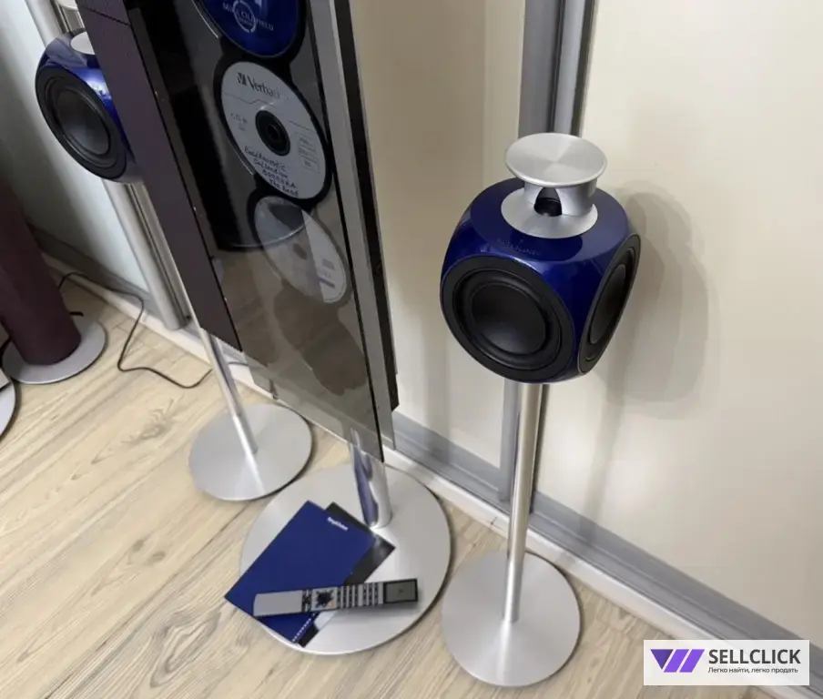 B&O beosound 9000 + beolab 3 blue