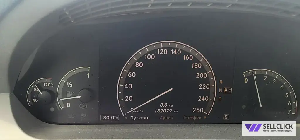 Mercedes-Benz S-Класс 5,5 Автомат, 2006, 196000 км