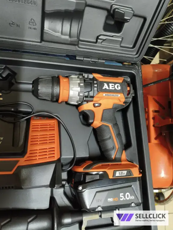 AEG новый шуруповёрт