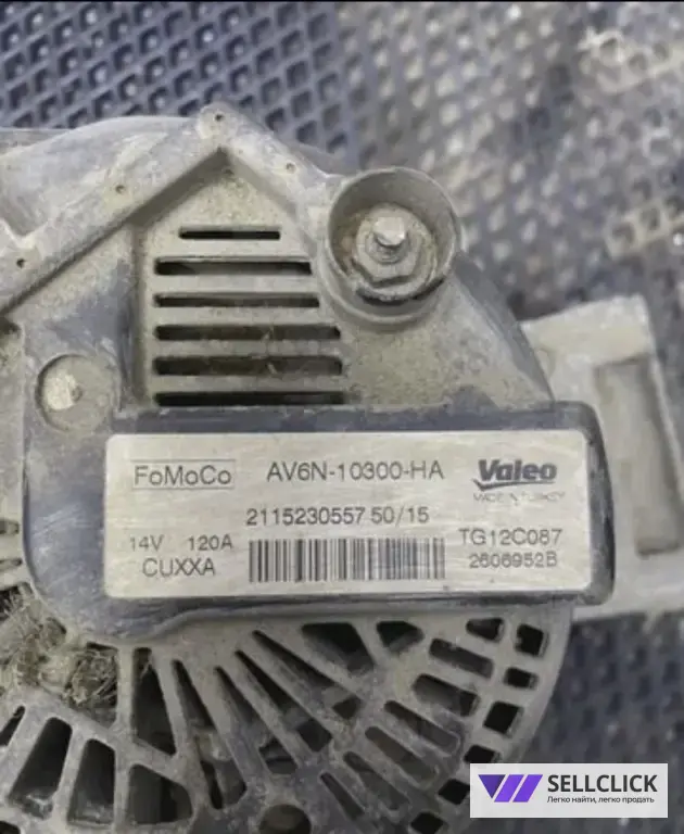 Генератор Ford Fiesta MK6 1.6 iqje