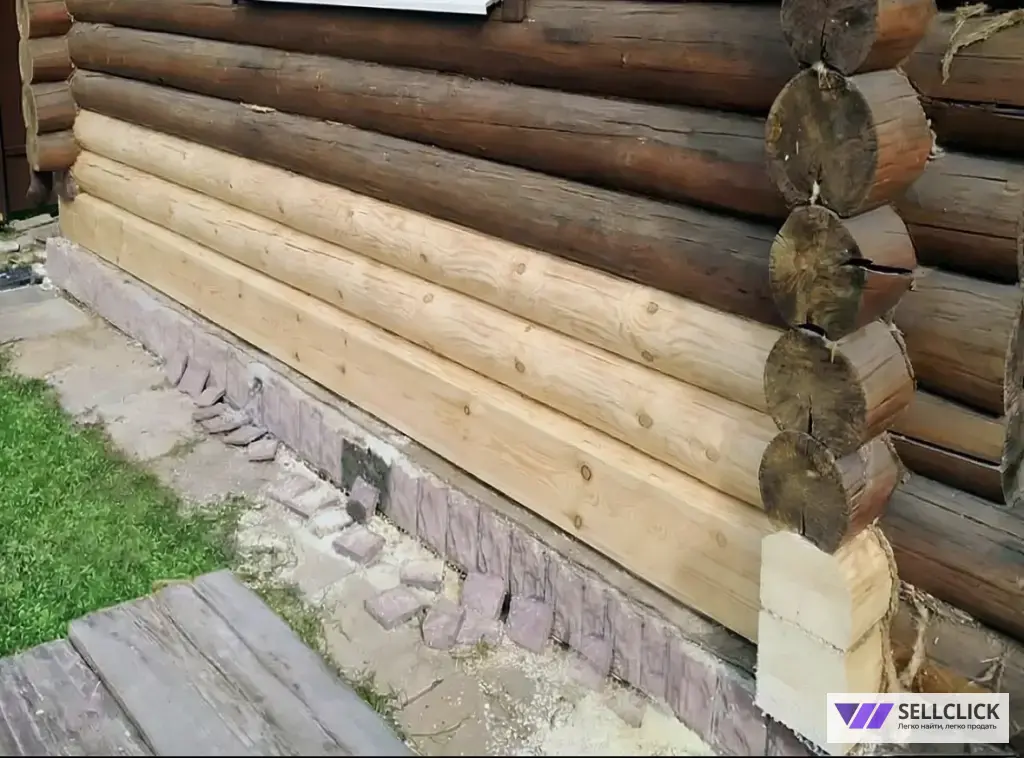 замена венцов подьем домов замена Пола