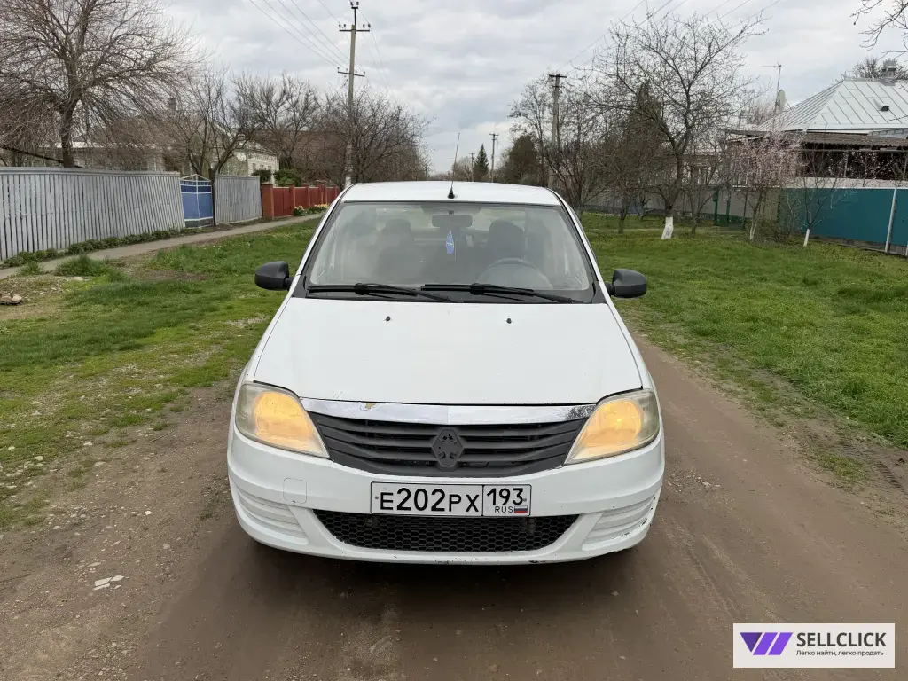 Renault Logan 1.6 Механическая, 2012, 198000 км