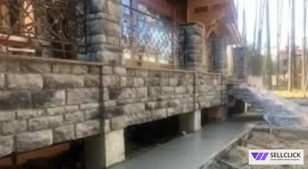 Бетонные работы, фундамент отмостки