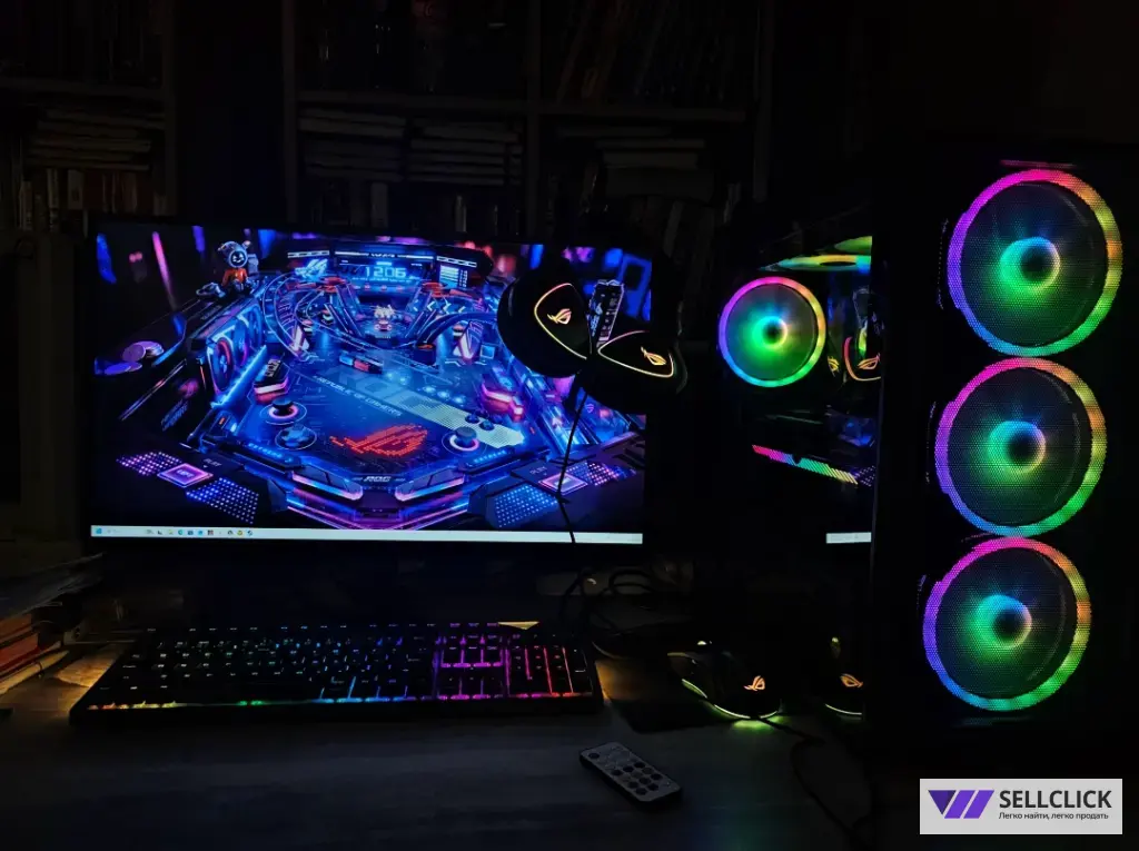 Компьютер на rtx 3080ti asus rog