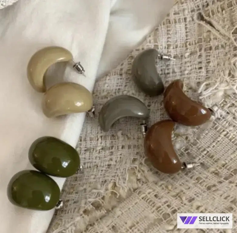 Серьги в ассортименте