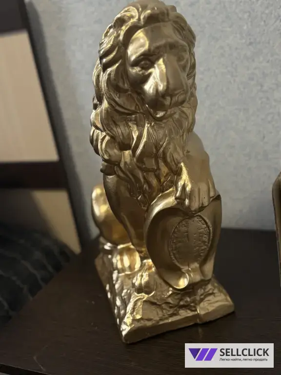 Статуетка Лев из гипса