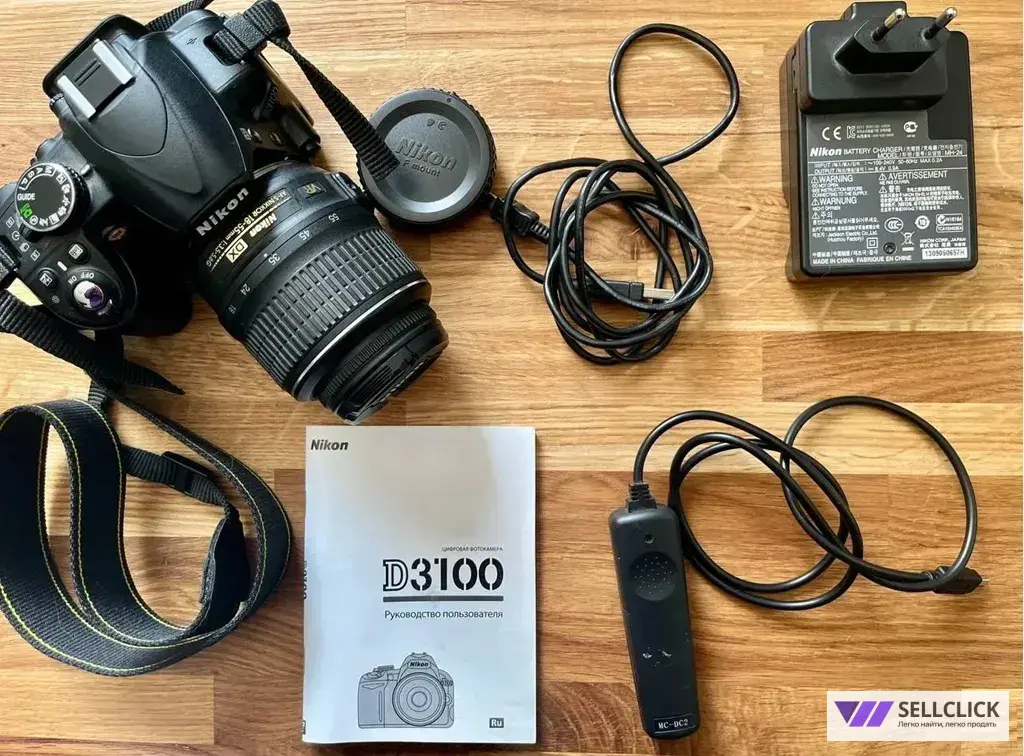 Фотоаппарат зеркальный Nikon d3100