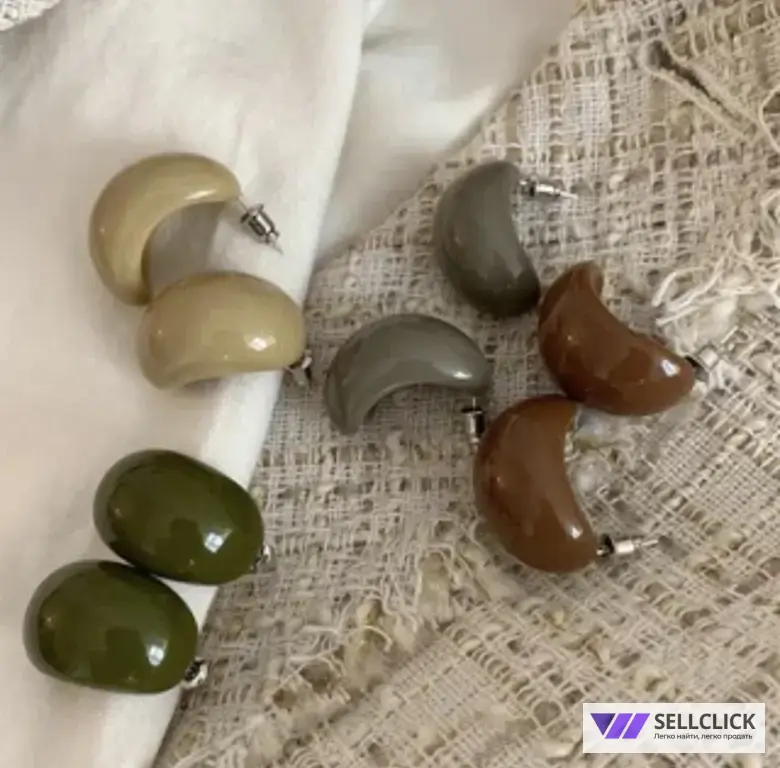 Серьги в ассортименте