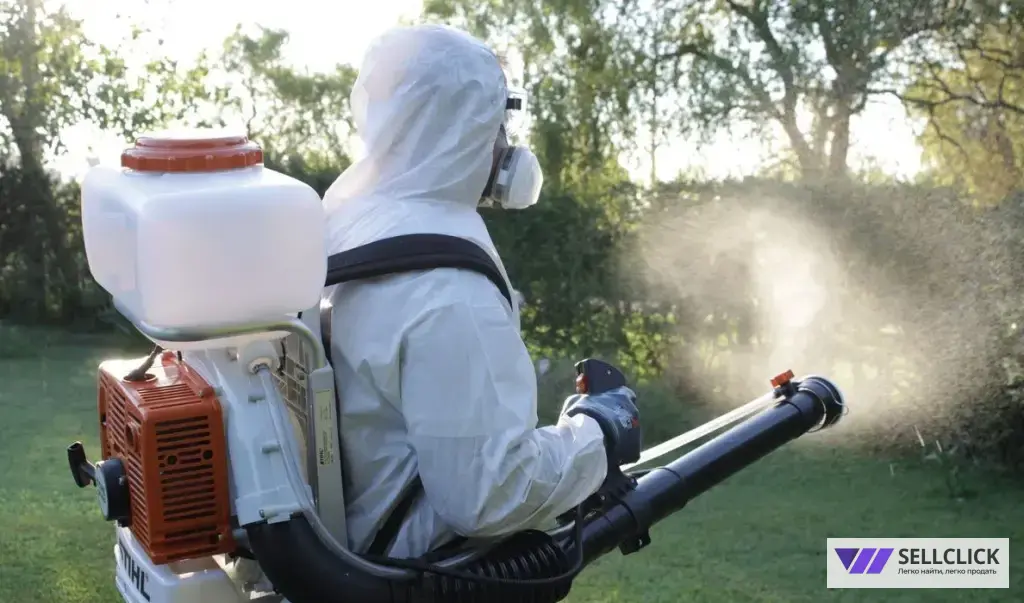 Обработка участка от клещей