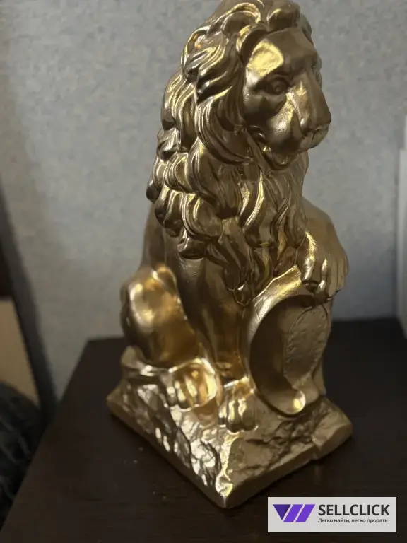 Статуетка Лев из гипса