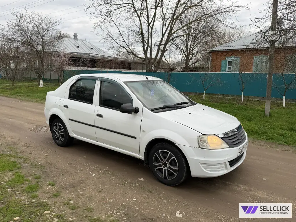 Renault Logan 1.6 Механическая, 2012, 198000 км