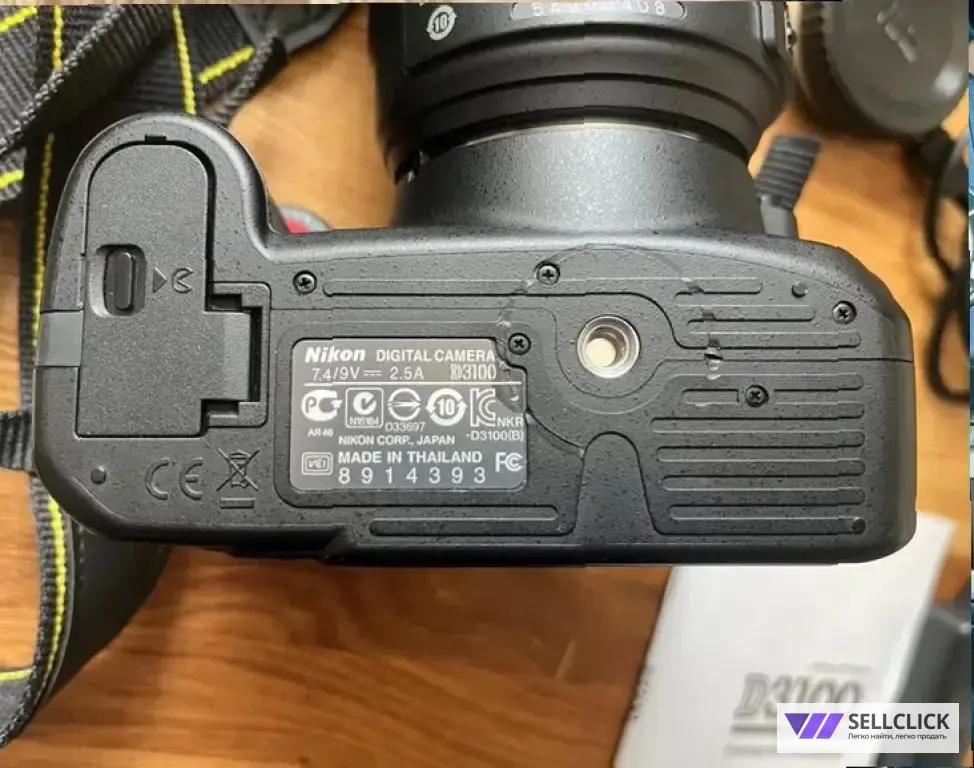 Фотоаппарат зеркальный Nikon d3100