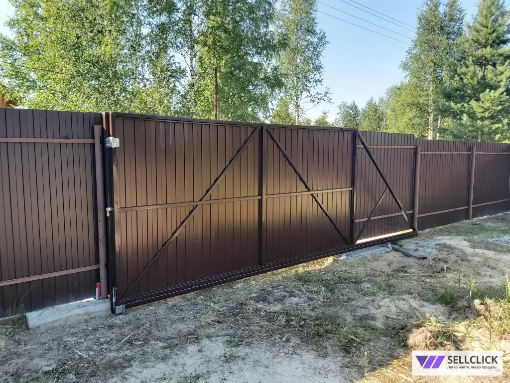 Установка заборов и откатных ворот