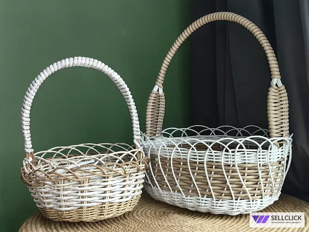 Корзины из ротанга