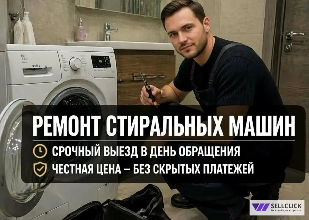 Ремонт стиральных и посудомоечных машин