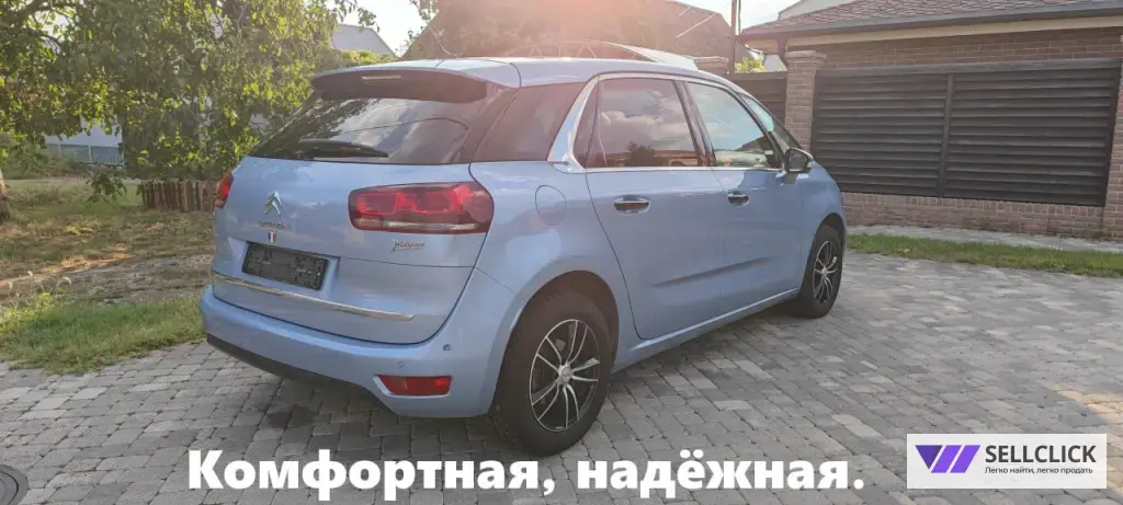 Citroen C4 Picasso 1.6 Автомат, 2015, 105000 км
