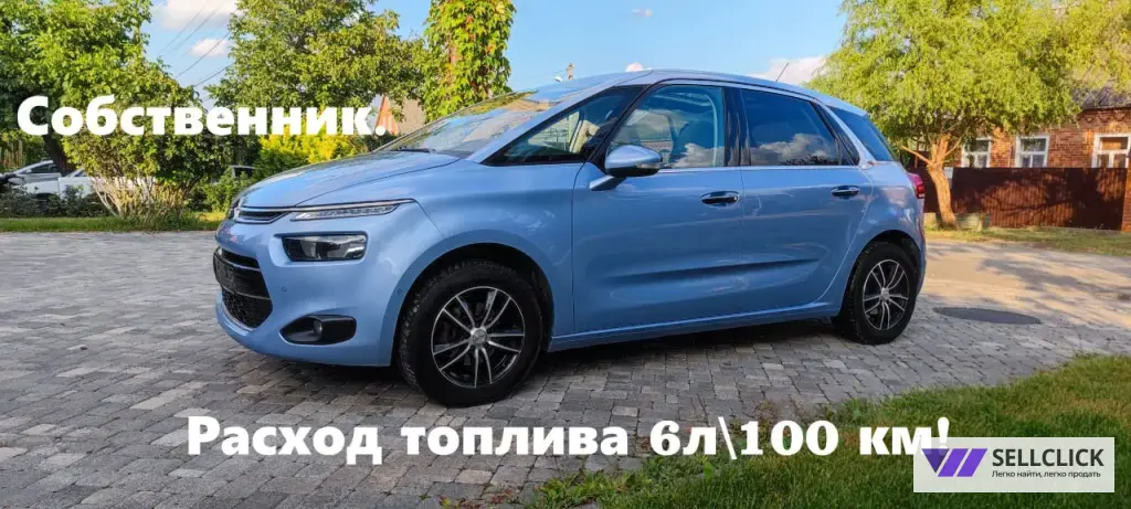 Citroen C4 Picasso 1.6 Автомат, 2015, 105000 км