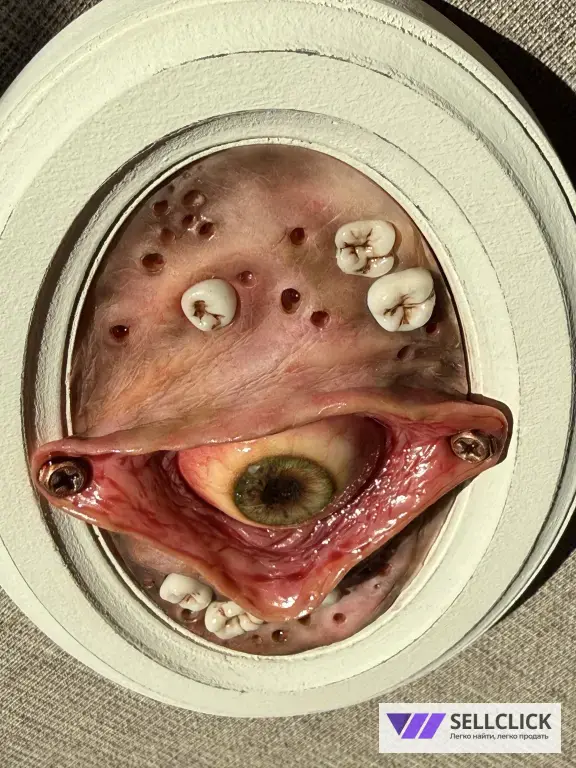 3D картина с глазом