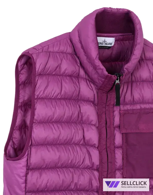 Пуховая Жилетка Stone Island Micro Yarn Down S/M Оригинал