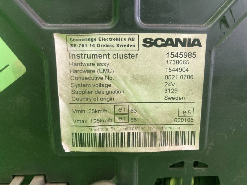 Панель приборная SCANIA R420