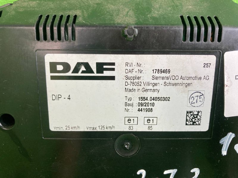 Панель приборная DAF XF105