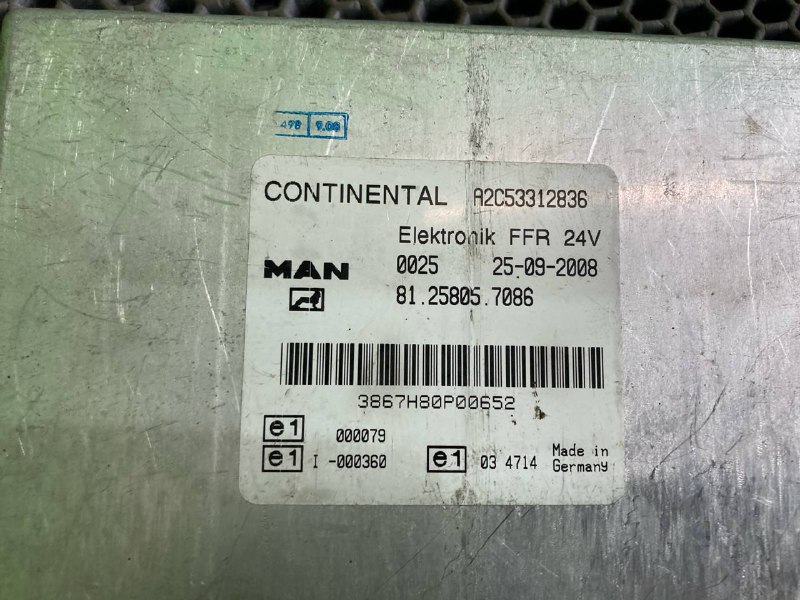 Блок управления MAN TGA