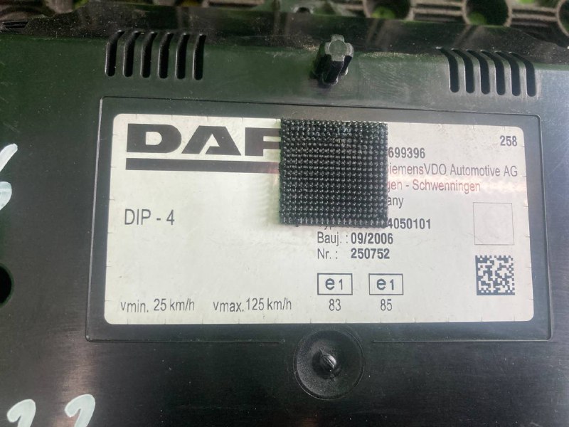 Панель приборная DAF XF105