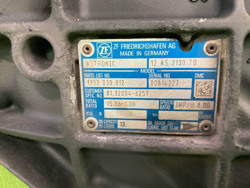 Кпп MAN TGS