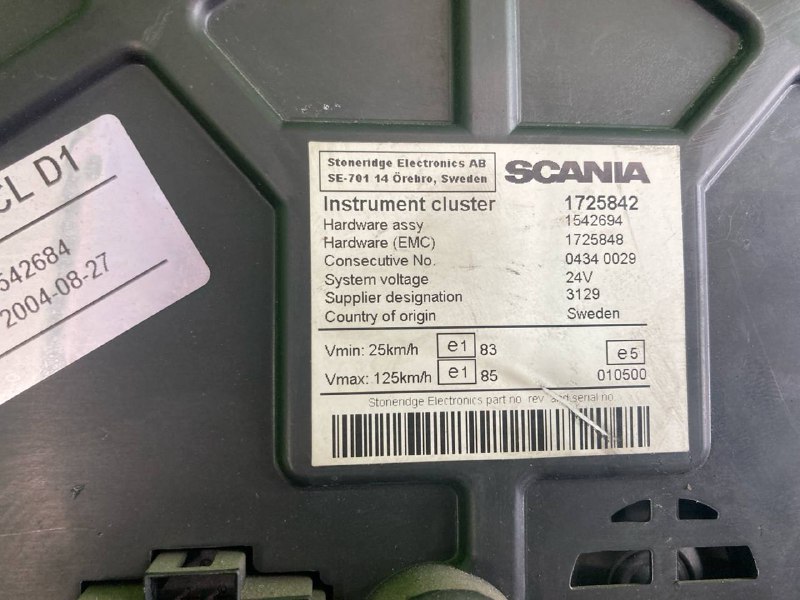 Панель приборная SCANIA R420