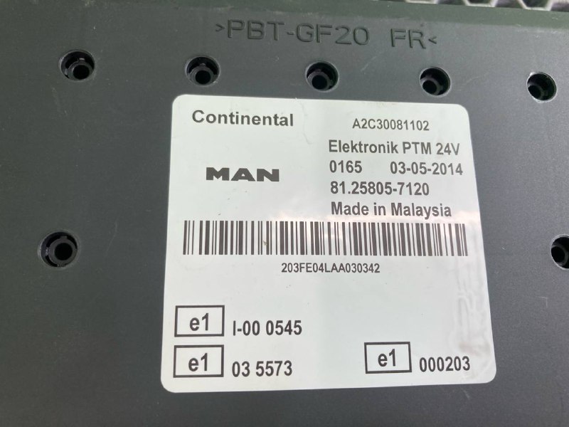 Блок управления MAN TGX