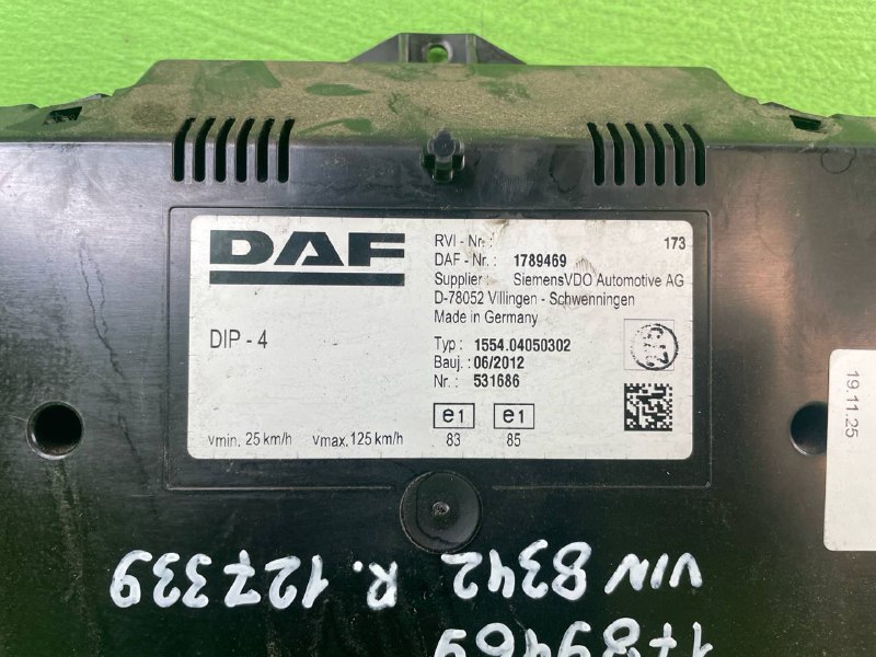 Панель приборная DAF XF105
