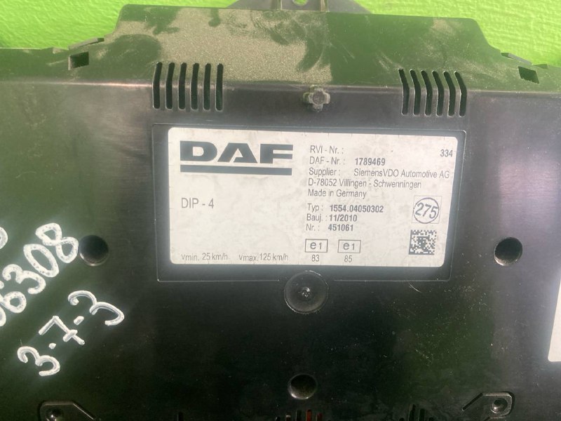 Панель приборная DAF XF105