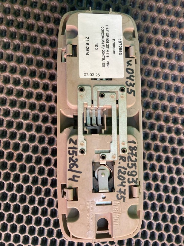 Плафон DAF XF106