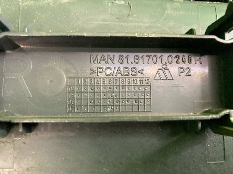 Накладка кабины MAN TGA