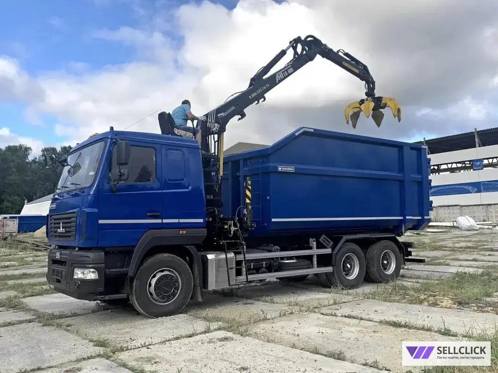 Ломовоз МАЗ 631228-8575-012 с КМУ Велмаш-С