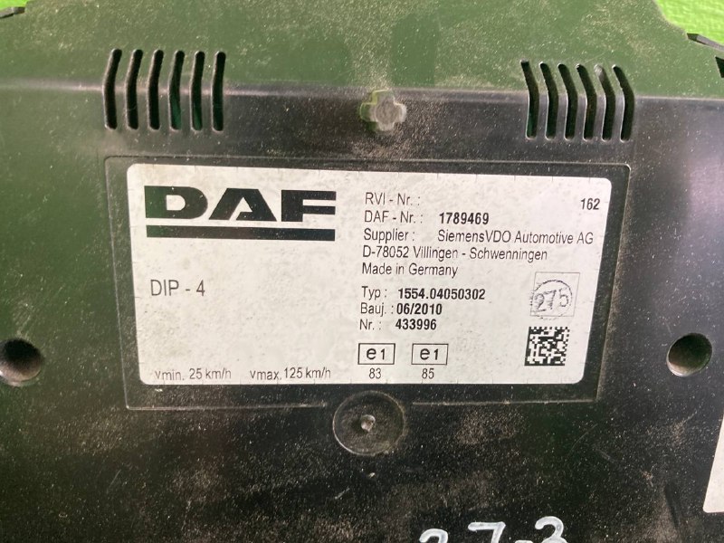 Панель приборная DAF XF105