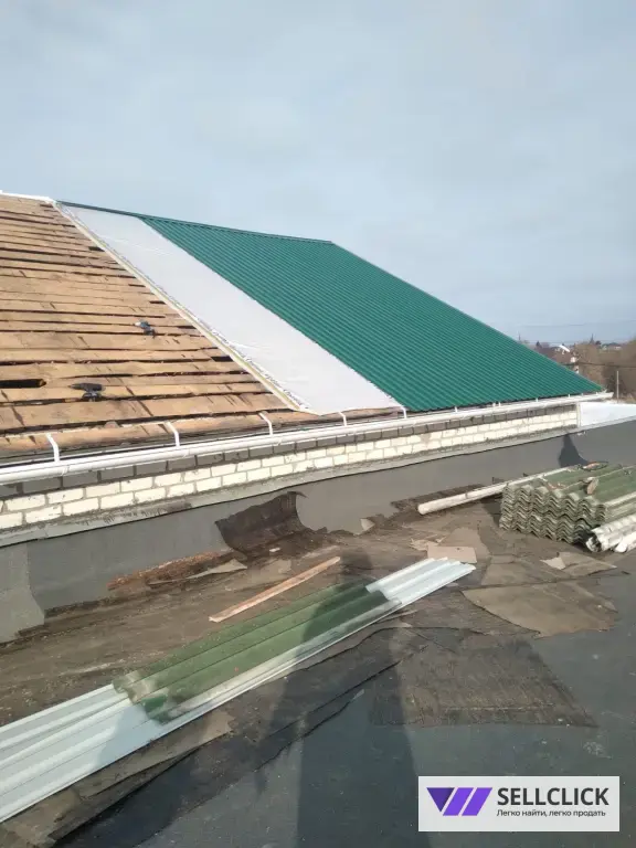 Ремонт крыши И замена