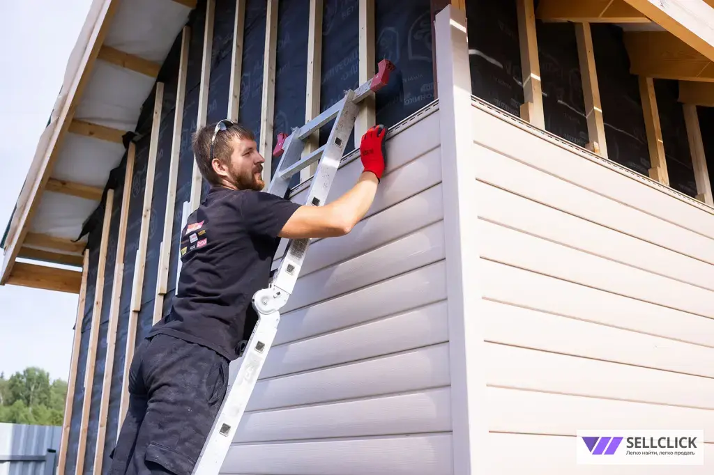 Монтаж сайдинга/Обшивка фасада сайдингом/Панелями