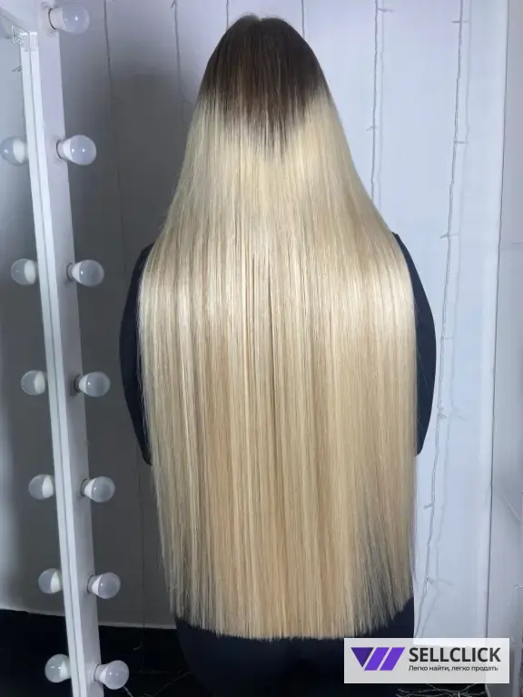 Наращивание биопротеиновых волос, снятие.