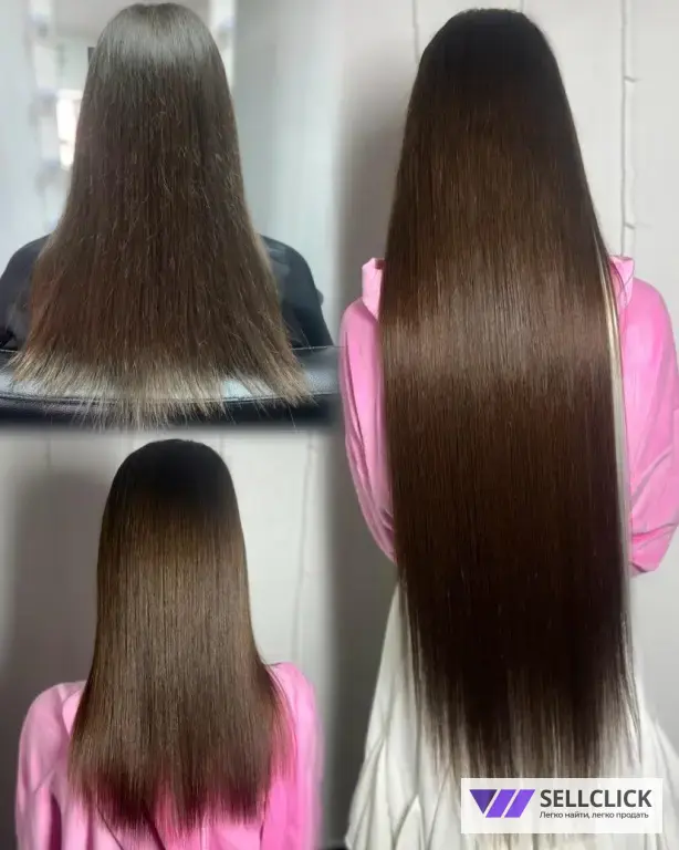 Наращивание биопротеиновых волос, снятие.