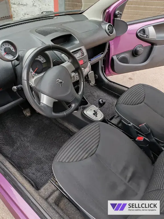 Peugeot 107 1 Робот, 2012, 129000 км