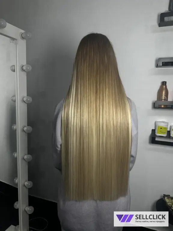 Наращивание биопротеиновых волос, снятие.