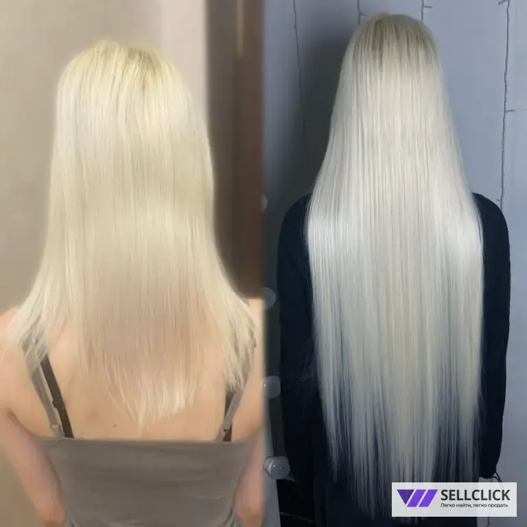 Наращивание биопротеиновых волос, снятие.