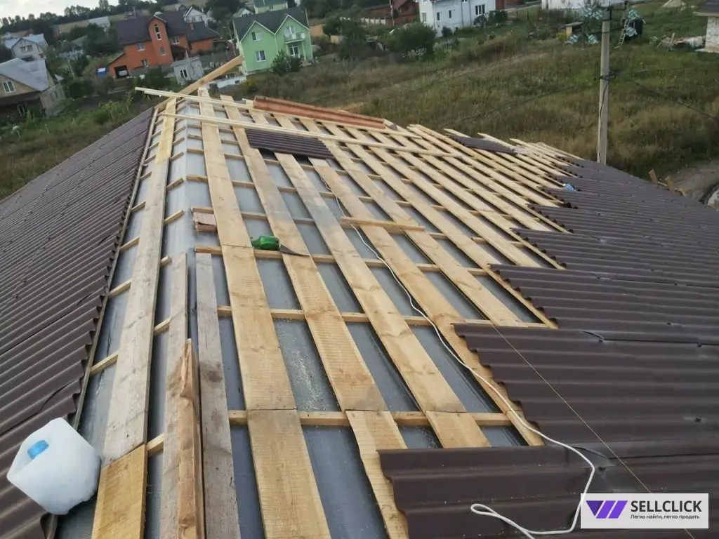 Строительство крыши